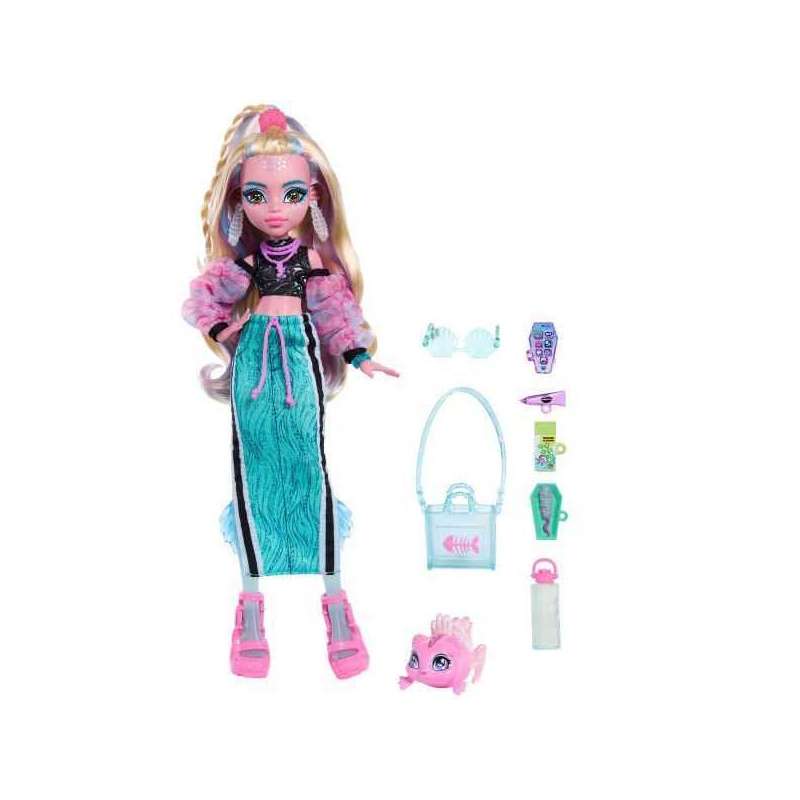 monster high muÑeca lagoona blue con accesorios (mattel - jhk33) monster high muÑeca lagoona blue con accesorios (mattel - jhk33)