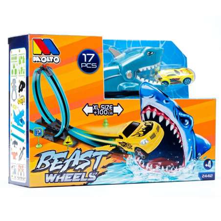 molto pistas beast wheels tiburon (molto - 24412)