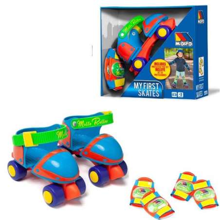 molto mi primer patin azul ajustable (molto - 21215)