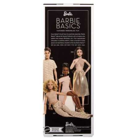 barbie signature barbie basics modelo 6 (mattel - jjx25)