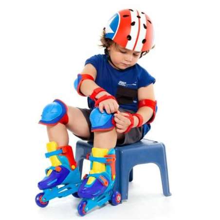 molto set de protecciones azul (molto - 23208)