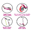 molto patinete plegable rosa (molto - 24243) molto patinete plegable rosa (molto - 24243)