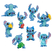 stitch pack 8 figuras (just play europe - 46254) stitch pack 8 figuras (just play europe - 46254)