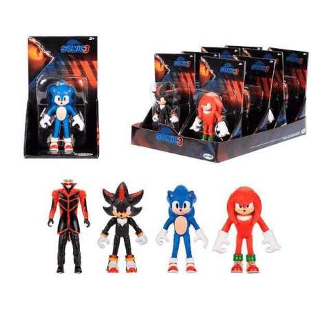 sonic 3 movie multipack figuras 6 cm serie 3 (jakks pacific - 425814)