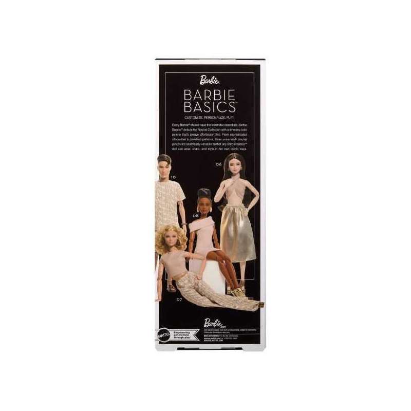 barbie signature barbie basics modelo 7 (mattel - jjx26) barbie signature barbie basics modelo 7 (mattel - jjx26)