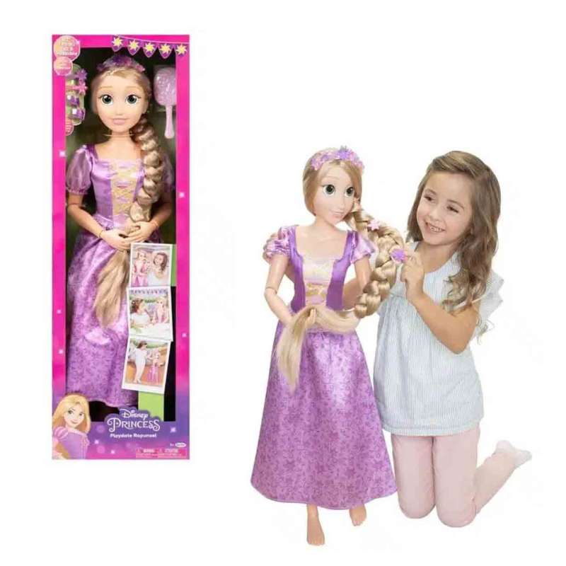 disney princess muÑeca rapunzel 80 cm ( jakks pacific - 223574) disney princess muÑeca rapunzel 80 cm ( jakks pacific - 223574)