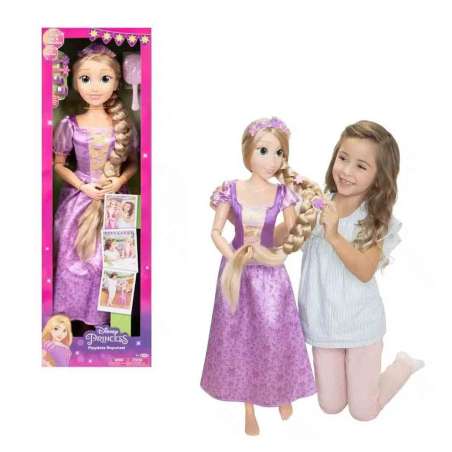 disney princess muÑeca rapunzel 80 cm ( jakks pacific - 223574)