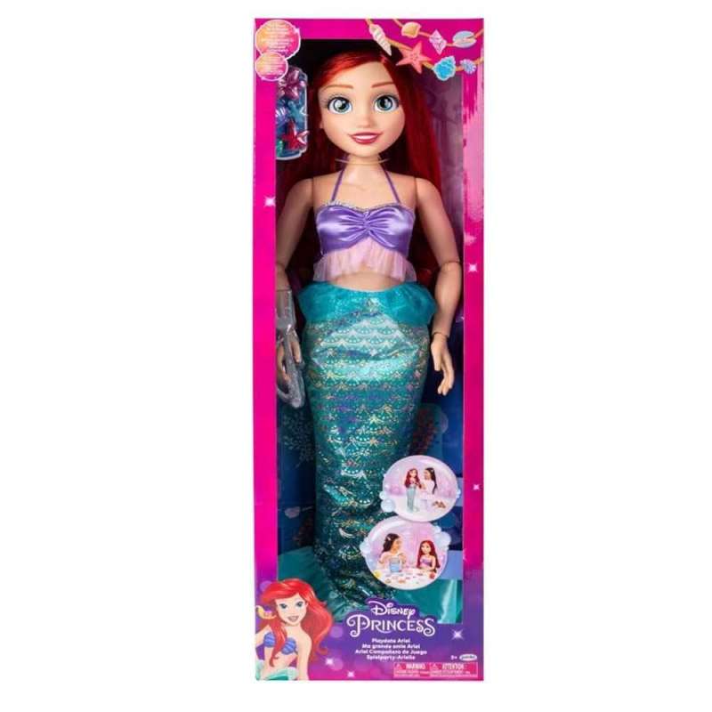 disney princess muÑeca ariel 80 cm (jakks pacific - 240454)