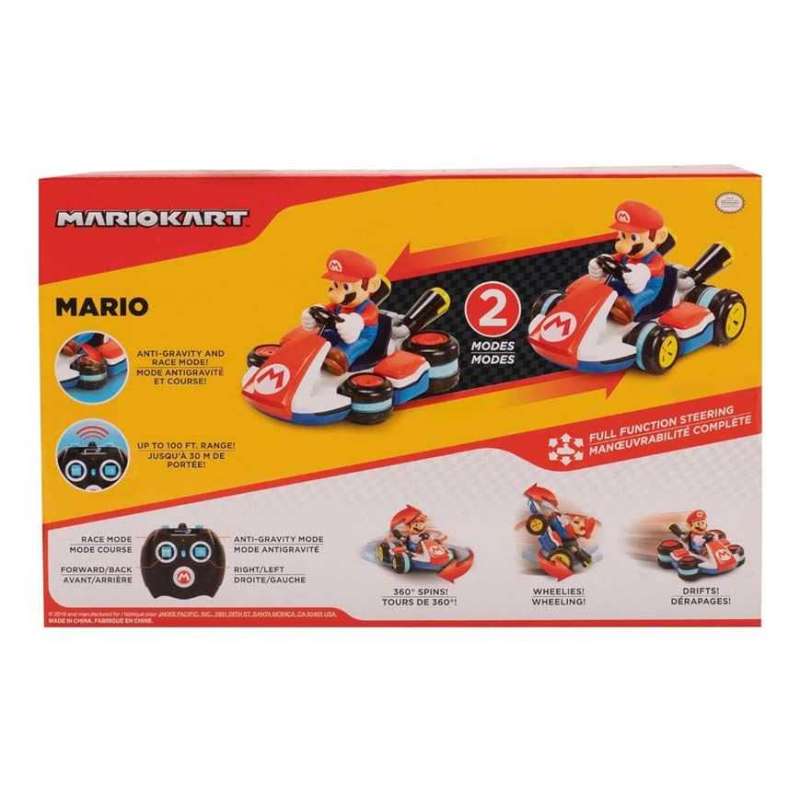 super mario mario kart radio control (jakks pacific - 02497-pkc1-4l )