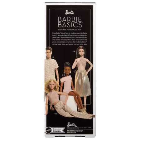 barbie signature barbie basics modelo 8 (mattel - jjx27)