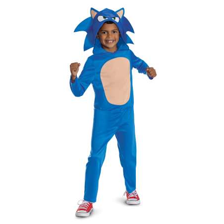 sonic 3 disfraz movie fancy- t-m (7-8) (jakks pacific - 161989k-20l)