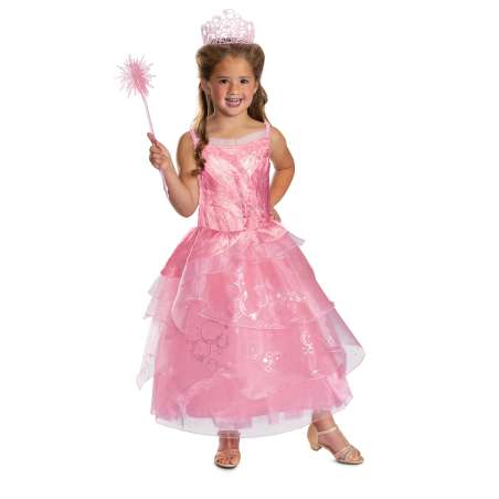 wicked glinda pink disfraz deluxe-t-m ( jakks pacific - 167009k-eu)