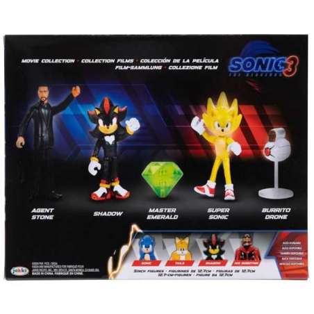 sonic 3 movie multipack figuras 7 cm serie 2 (jakks pacific - 423584)