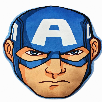 cojin 3d 40cm avengers capitan america (last level - meninw1274)