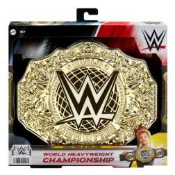 wwe cinturon campeon mundial pesos pesados (mattel - hyf18)
