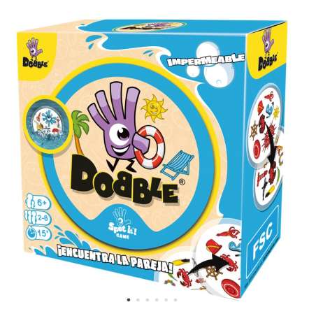 dobble impermeable (asmodee spain - dobbeac01es)