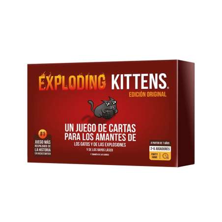 exploding kittens   (asmodee - ekiek01es )