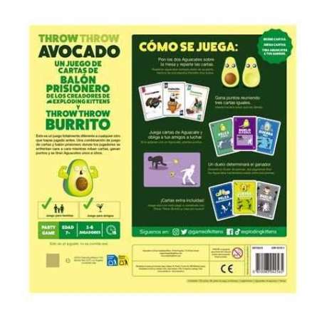 throw throw avocado (asmodee spain - ekitta01es)