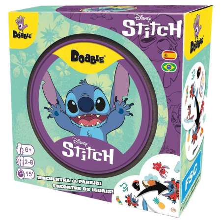 dobble disney stitch (asmodee - dobls07es)