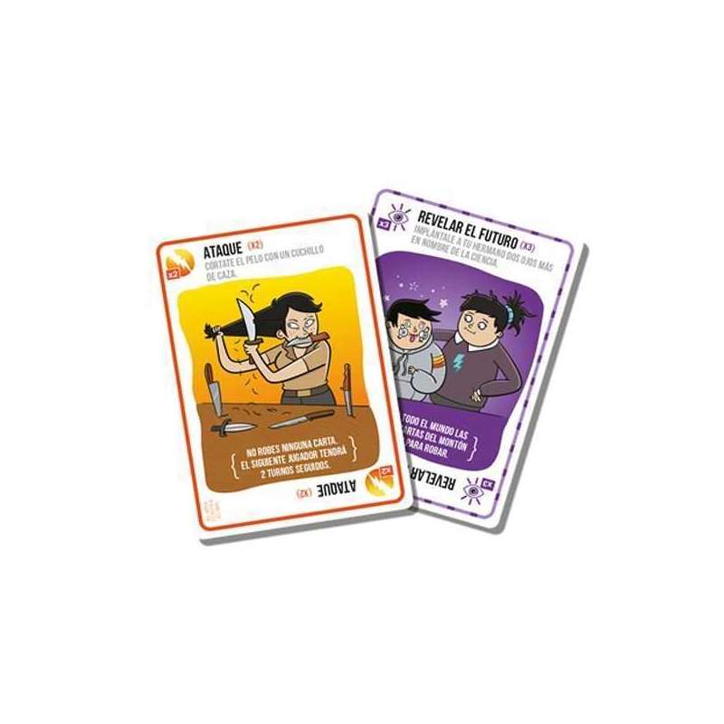 exploding kittens: el bien contra el mal (asmodee - ekiek12es) exploding kittens: el bien contra el mal (asmodee - ekiek12es)
