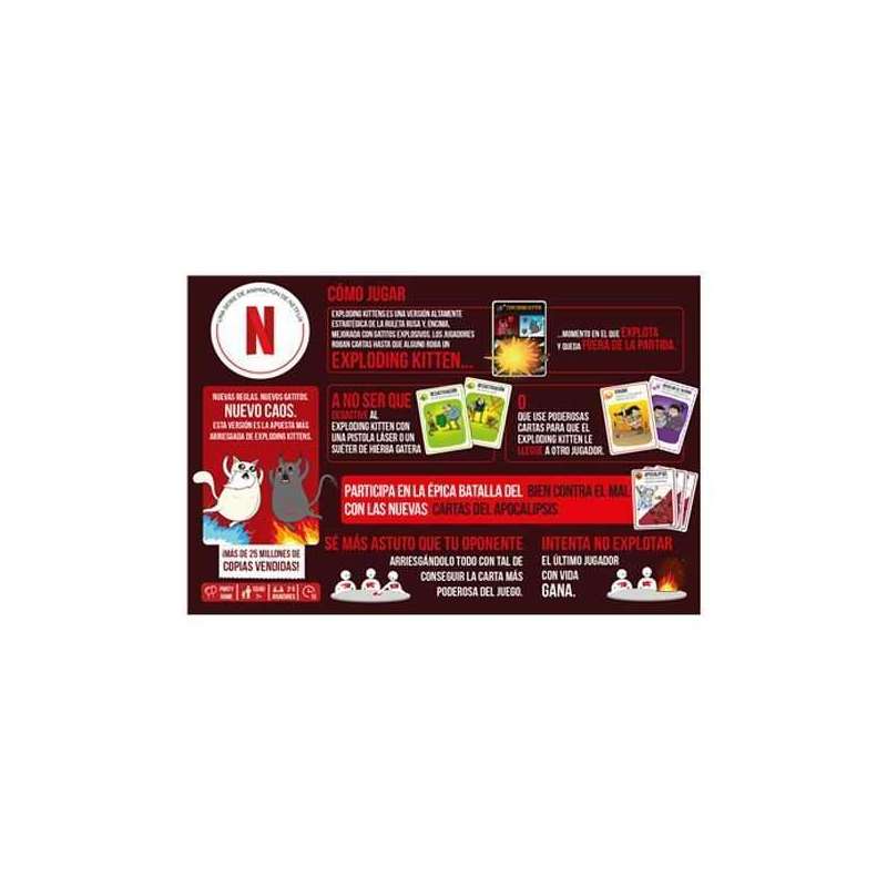 exploding kittens: el bien contra el mal (asmodee - ekiek12es) exploding kittens: el bien contra el mal (asmodee - ekiek12es)