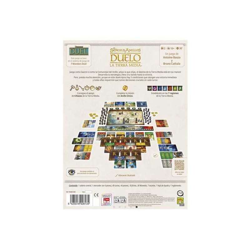 el seÑor de los anillos duelo por la tierra media ( asmodee - 7dumees01) el seÑor de los anillos duelo por la tierra media ( asmodee - 7dumees01)