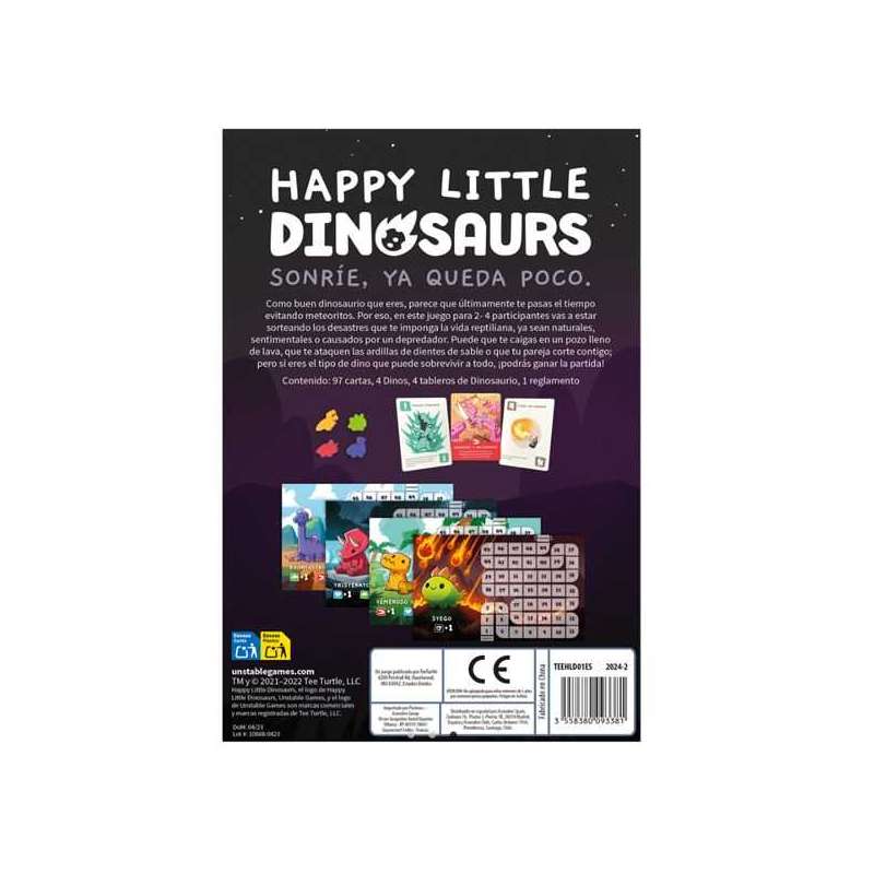 happy little dinosaurs (asmodee - teehld01es) happy little dinosaurs (asmodee - teehld01es)