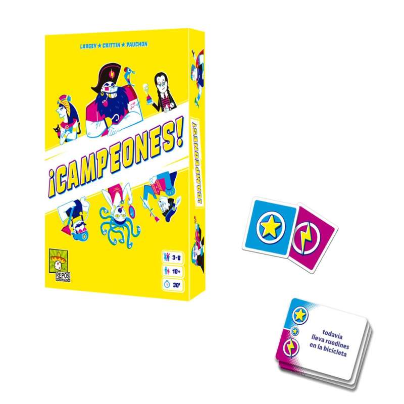 campeones (asmodee - chaes01) campeones (asmodee - chaes01)