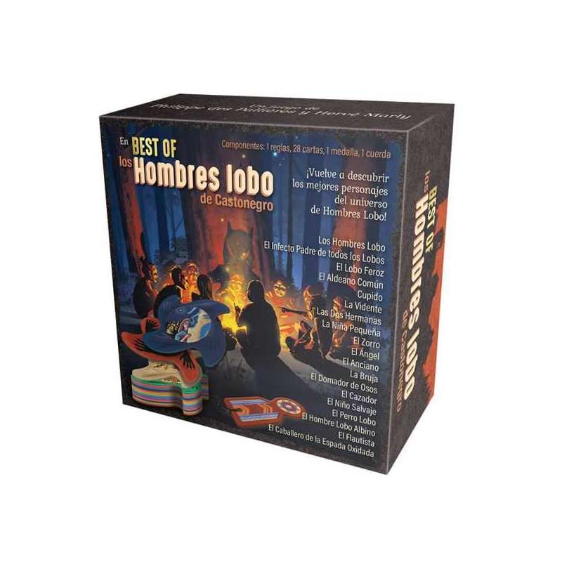los hombres lobo de castronegro best of (asmodee - lob06es)