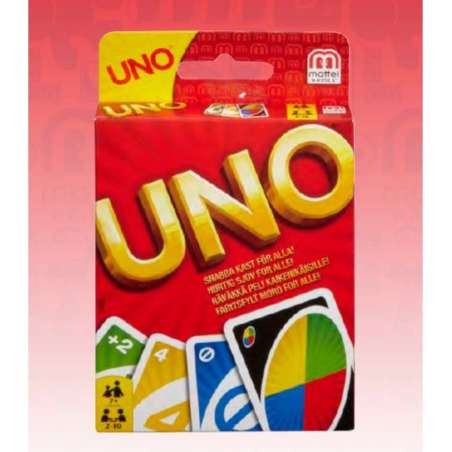 uno cartas (mattel - w2087)