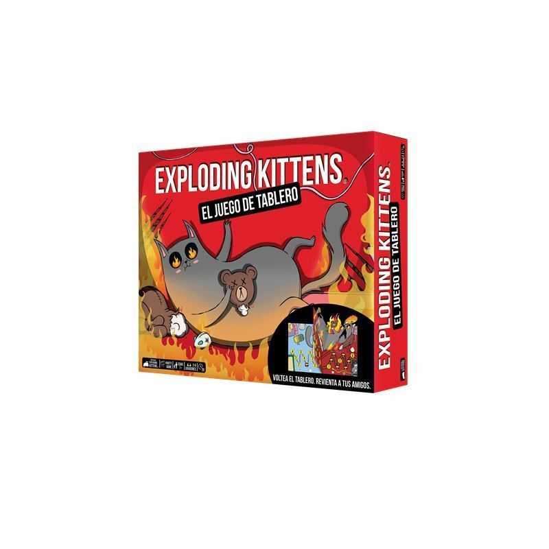 exploding kittens el juego de tablero (asmodee - ekibg01es) exploding kittens el juego de tablero (asmodee - ekibg01es)