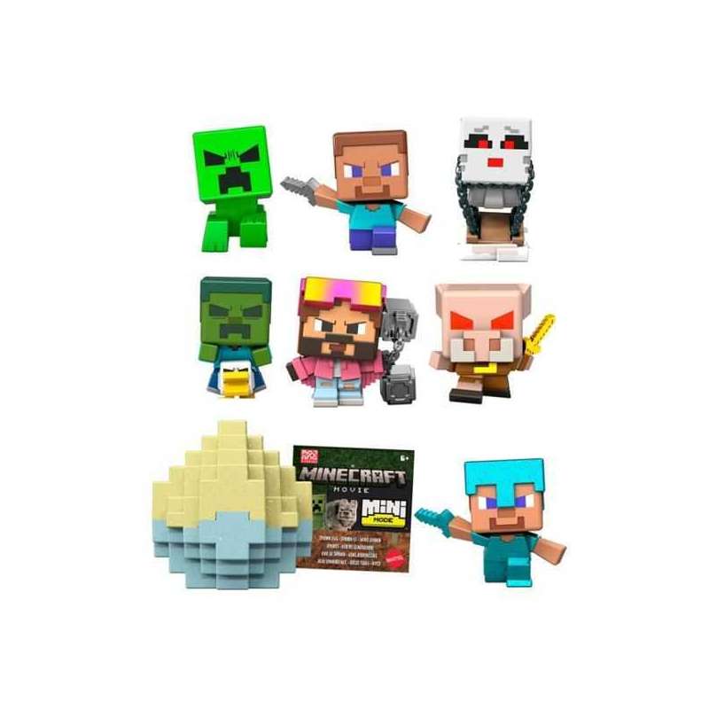 minecraft mini huevos sorpresa coleccionable (mattel - hxt64) minecraft mini huevos sorpresa coleccionable (mattel - hxt64)