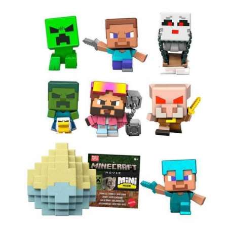 minecraft mini huevos sorpresa coleccionable (mattel - hxt64)