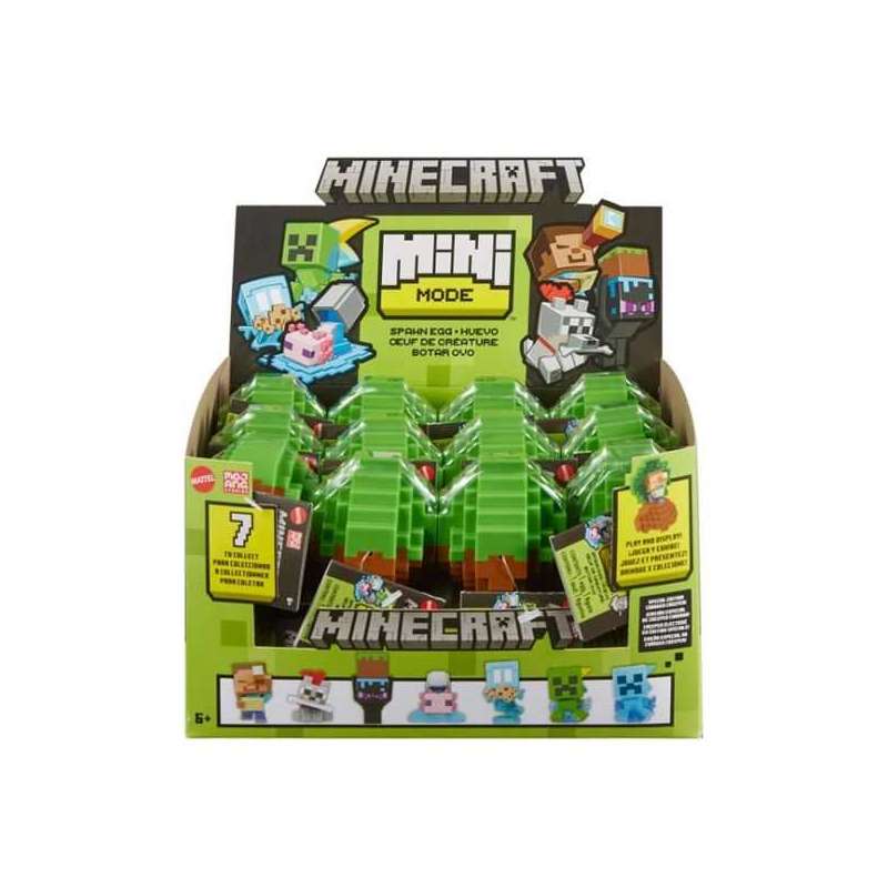 minecraft mini huevos sorpresa coleccionable (mattel - hxt64) minecraft mini huevos sorpresa coleccionable (mattel - hxt64)