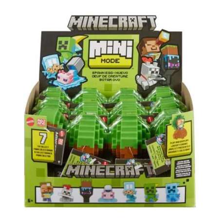 minecraft mini huevos sorpresa coleccionable (mattel - hxt64)