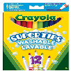 crayola 12 rotuladores super punta (7509) crayola 12 rotuladores super punta (7509)