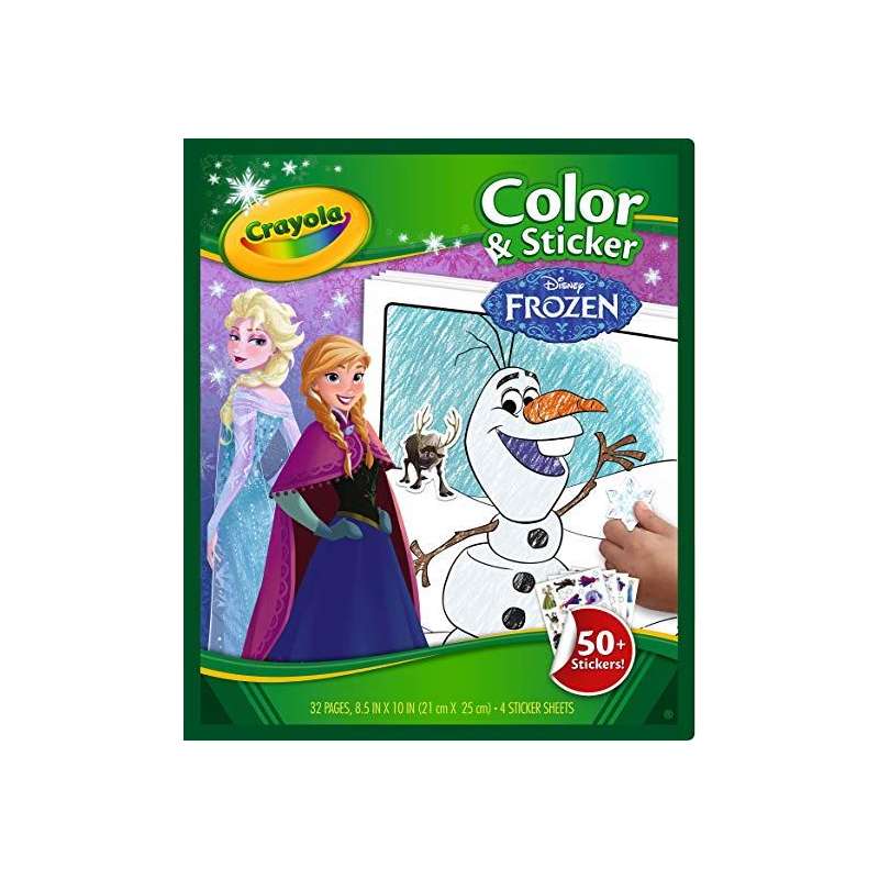 crayola libro colorear+sticker frozen ii ( 04-5864 ) crayola libro colorear+sticker frozen ii ( 04-5864 )