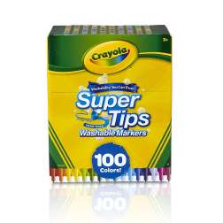 crayola 100 rotu super punta lavable  (58-5100)