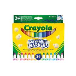 crayola 24 super lavables maxi punta (58-6570)