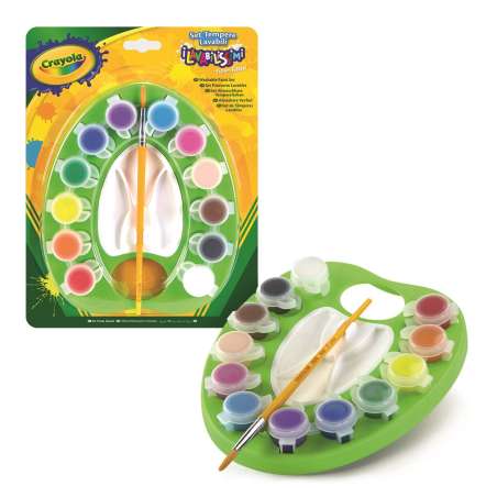 crayola 12 acuarelas lavables ( 54-1066)