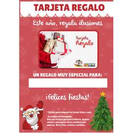 tarjeta regalo papanoel