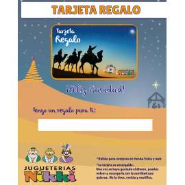 tarjeta regalo reyes magos