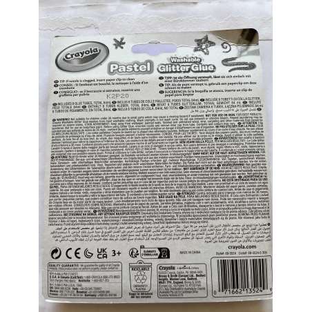 crayola 8 pegamentos purpurina lavables  ( 69-3524 )
