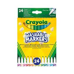 crayola 24 rotuladores lavables punta fina (58-6571)