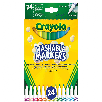 crayola 24 rotuladores lavables punta fina (58-6571) crayola 24 rotuladores lavables punta fina (58-6571)