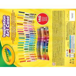 crayola maletin artista arcoiris 140 new (041054)