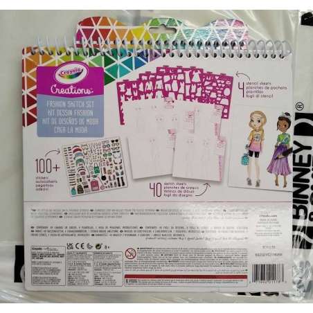 crayola love fashion creations album ( 04-1178 )
