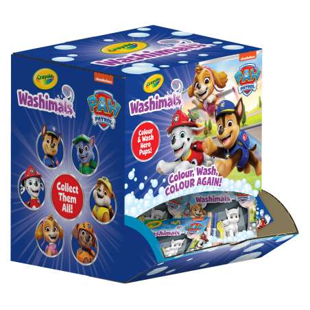 crayola washimals paw patrol sobre individual (crayola - 74-7305)