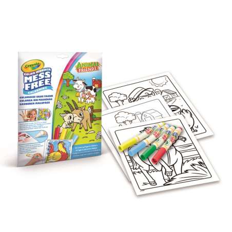 crayola color wonder colorea amigos (75-2817)