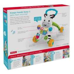 fisher-price aprende andador cebra ( mattel - dld87)